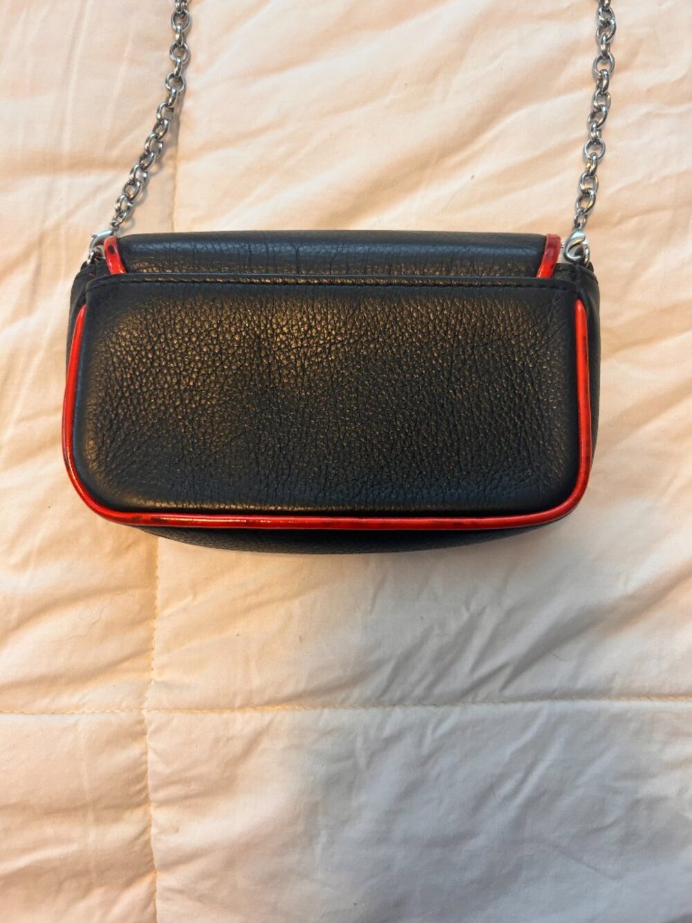 Brighton Black and Red Floral Gilly Flower Small Crossbody - Picture 3 of 8